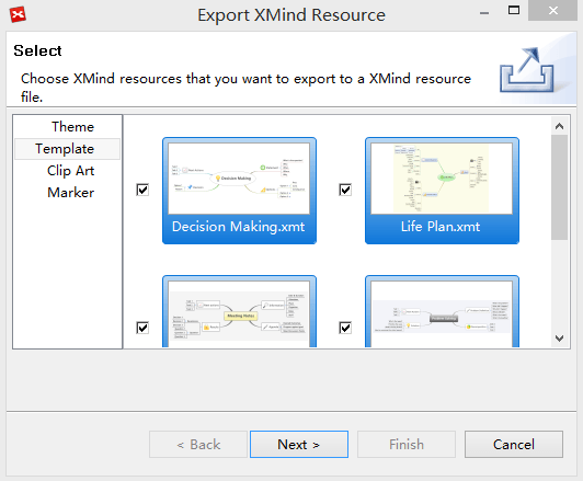 xmind pro export theme