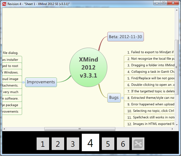 Revision Navigation