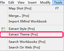 xmind pro export theme